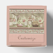 ヴィンテージピーチティー&バラキューブフェイスボックス フェイバーボックス (上部)