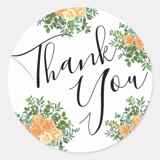 ヴィンテージピーチバラ結婚ズ ラウンドシール (正面)