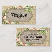 ヴィンテージピーチファームスタンド 名刺 (正面/裏面)