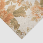 ヴィンテージピーチフローラデクページ 薄葉紙 (詳細)