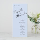 ヴィンテージピーチ結婚バラズライトブルー メニュー (スタンド正面)