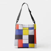 ヴィンテージピートモンドリアンクロスボディバッグ クロスボディバッグ (裏面)