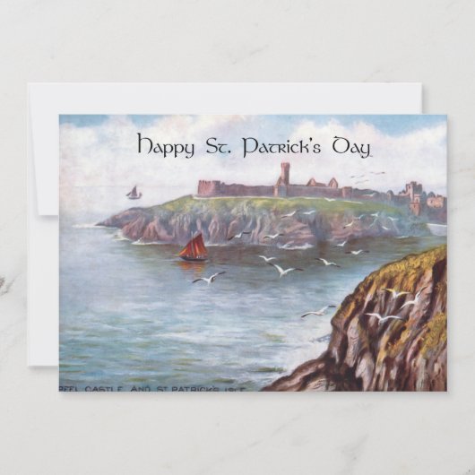 ヴィンテージピール城跡セントパトリック島 シーズンカード (正面)