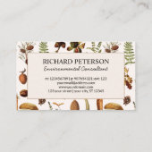 ヴィンテージピ葉ネコン、秋林 名刺 (裏面)