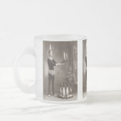 ヴィンテージファイアジャグラー フロストグラスマグカップ (左)