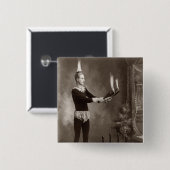 ヴィンテージファイアジャグラー 缶バッジ (正面&裏面)