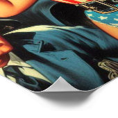 ヴィンテージファイターピンアップ ポスター (角)