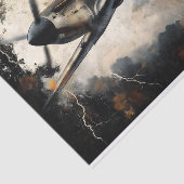 ヴィンテージファイター飛行機デコページ 薄葉紙 (詳細)