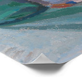 ヴィンテージファインアートスチル絵を描ライフボトル果実 ポスター (角)