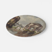 ヴィンテージファインアートパレ絵画ス ペーパープレート (アングル)