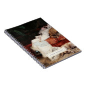 ヴィンテージファインアートパーソナライズされたノート ノートブック (右側)