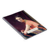 ヴィンテージファインアートパーソナライズされたノート ノートブック (右側)