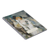 ヴィンテージファインアートパーソナライズされたノート ノートブック (右側)