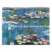 ヴィンテージファインアート印象派の絵画 カレンダー (カバー)