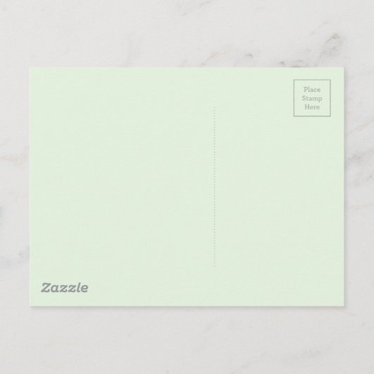 ヴィンテージファインアート、白と赤のチューリップ誕生日 ポストカード (裏面)