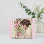 ヴィンテージファッションはがき ポストカード (スタンド正面)