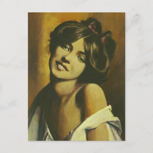 ヴィンテージファッションはがき ポストカード (正面)