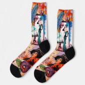 ヴィンテージファッションシーン ソックス (左)