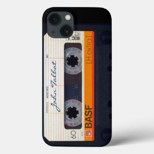 ヴィンテージファッションドレトロ80s Mixtapeオーディオカセット iPhone 13ケース