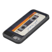ヴィンテージファッションドレトロ80s Mixtapeオーディオカセット Case-Mate iPhoneケース (底)