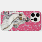 ヴィンテージファッションプレート Case-Mate iPhoneケース (裏面 (横))