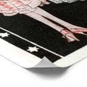 ヴィンテージファッションポスター ポスター (角)