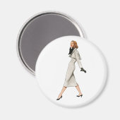 ヴィンテージファッションマグネット マグネット (正面/裏面)