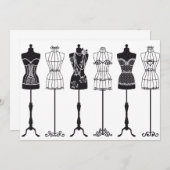 ヴィンテージファッションマネキン (正面/裏面)