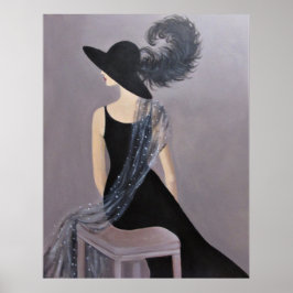 ヴィンテージファッションモデル ポスター