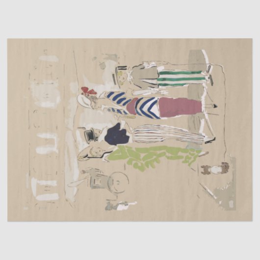 ヴィンテージファッションレディードッグデコップページ 薄葉紙 (正面)