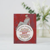 ヴィンテージファッション値なしヴィンテージ値 ポストカード (スタンド正面)