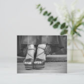 ヴィンテージファッション撮影 ポストカード (スタンド正面)