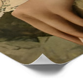 ヴィンテージファッション混合メディアコラージュ ポスター (角)