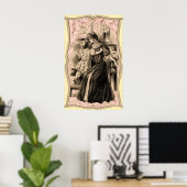 ヴィンテージファッション1900 ポスター (ホームオフィス)