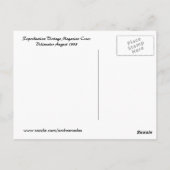 ヴィンテージファッション1933 ポストカード (裏面)