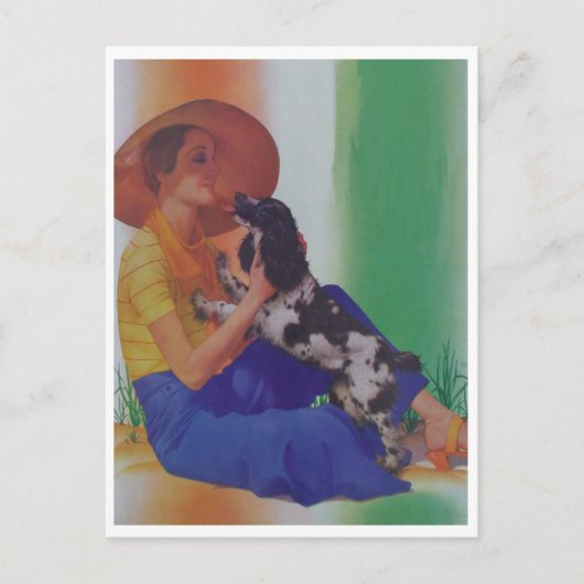 ヴィンテージファッション1933 ポストカード (正面)