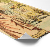 ヴィンテージファッション ポスター (角)