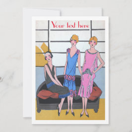 ヴィンテージファッション 招待状