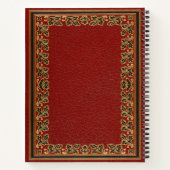 ヴィンテージファミお気に入りのリレシピノート ノートブック (裏面)