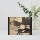 ヴィンテージファミリはがき ポストカード (スタンド正面)