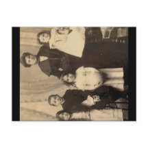 ヴィンテージファミリはがき