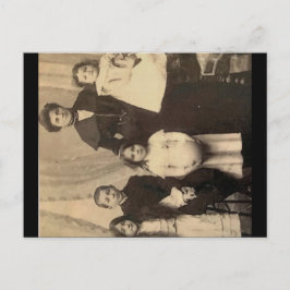 ヴィンテージファミリはがき ポストカード