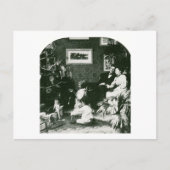 ヴィンテージファミリークリスマス – 立体視 シーズンポストカード (正面)