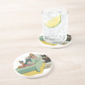 ヴィンテージファミリーサービングマムブレックファーストインベッド コースター (側面)