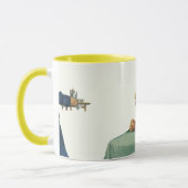 ヴィンテージファミリーサービングマムブレックファーストインベッド マグカップ (左)