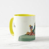 ヴィンテージファミリーサービングマムブレックファーストインベッド マグカップ (正面左)