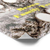 ヴィンテージファミリーツリーフォトポスター(11 x 8") ポスター (角)