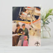 ヴィンテージファミリーバケーションバイシープレーンwプロペラ (スタンド正面)