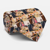 ヴィンテージファミリーバケーションバイシープレーンwプロペラ ネクタイ (ロール)