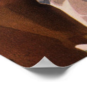 ヴィンテージファミリーバケーションバイシープレーンwプロペラ ポスター (角)